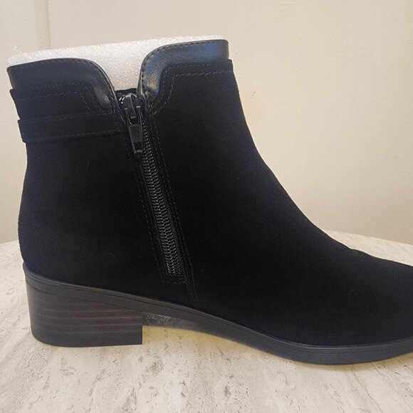 Bella Vita Womens Beatrice Dr Black Kidsuede Leather 7.5W - B005 - Picture 7 of 10